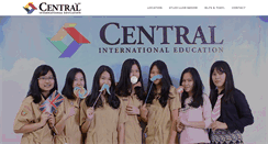 Desktop Screenshot of central-education.com